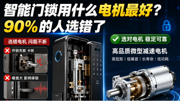 智能门锁用什么电机最好？2026智能锁电机选型指南